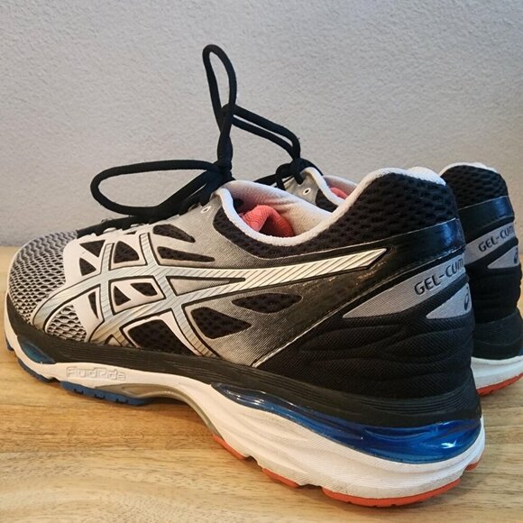 Asics Gel Cumulus 18 Shoes Mens Size 12 Gray Black White Running Sneakers T6C3N main image 6